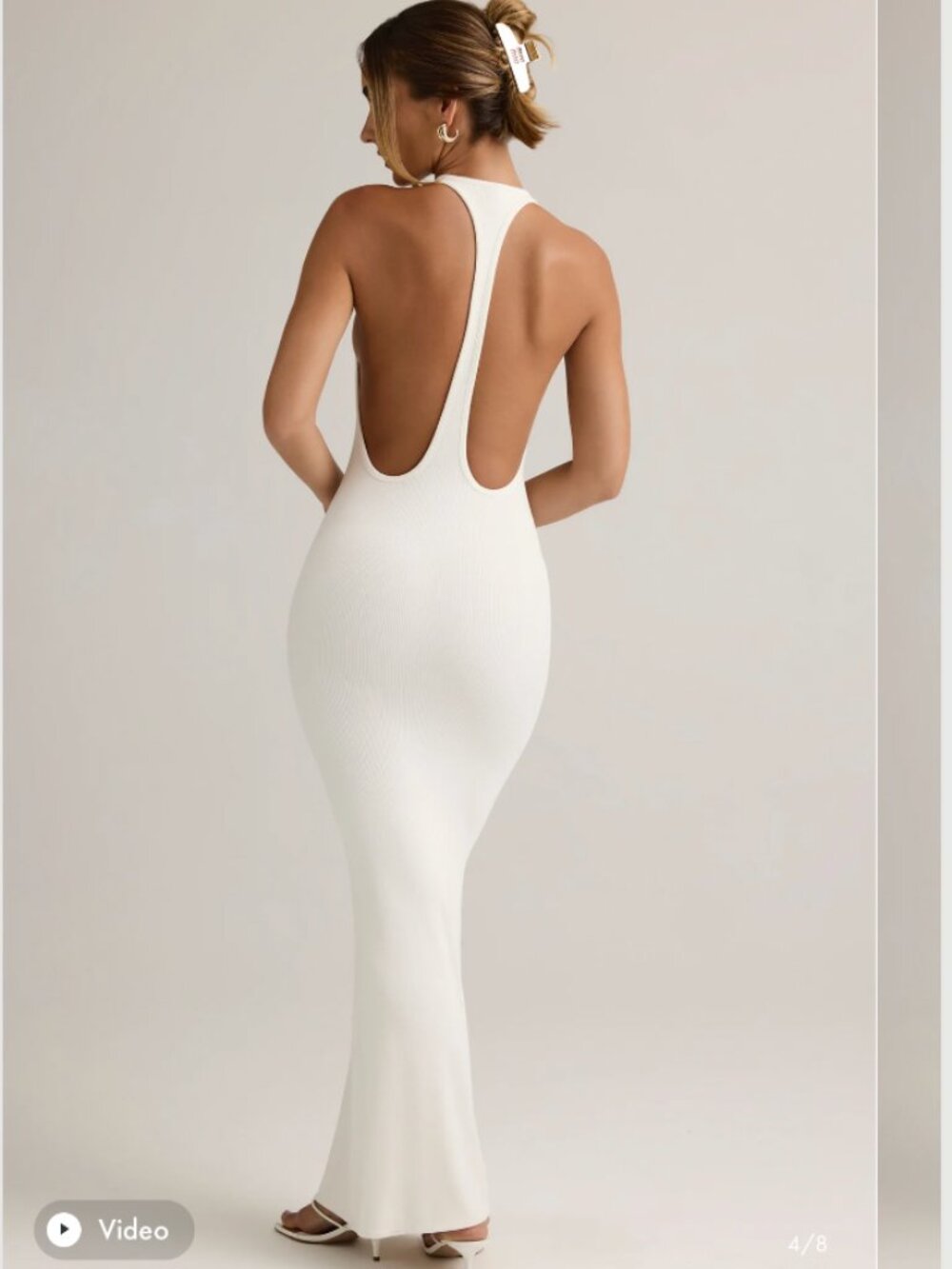 IMELDA DRESS- WHITE